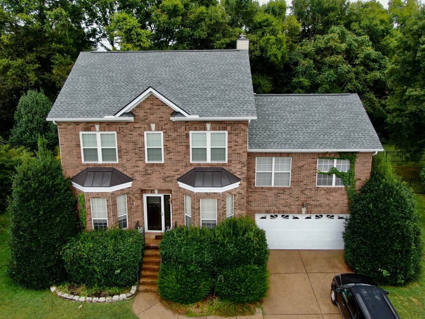 Residential roof project 1 - main view